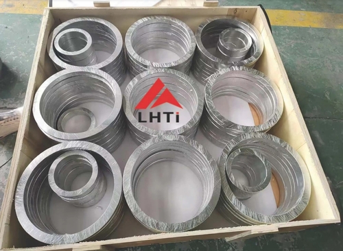Berita perusahaan terbaru tentang LHTI Titanium Rings Pengiriman