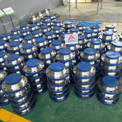 Harga yang pantas ASTM B381 Titanium Gr F2 Welding Neck Flange Titanium Gr2 Mengangkat Flange Wajah BLRF on line