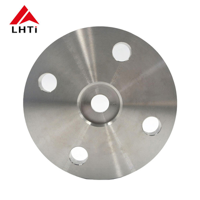 Harga yang pantas Sandblasting Blind Flange Titanium Thread Flange Dirancang Untuk Mesin Presisi on line