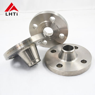Harga yang pantas Terdiri dan CNC Mesin Pengelasan Leher Titanium Flange ANSI B16.5 on line