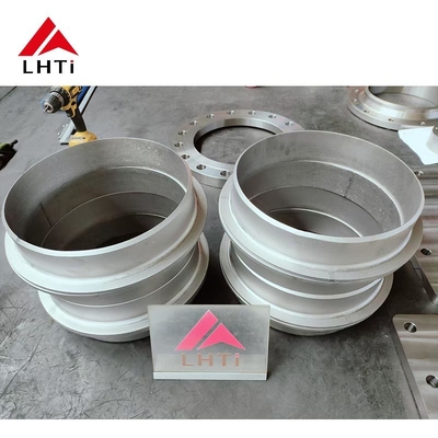 Harga yang pantas DIN 2503 Titanium Plate Flange Flat Flange Gr1 Gr2 Gr7 PN40 Plate Flange FF RF Flange Pipe Flange Plate untuk sistem pipa on line