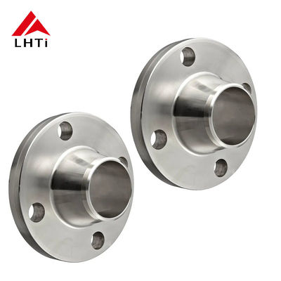 Harga yang pantas ASME B16.5 Titanium Gr2 Gr5 Weld Neck Flanges WN Flanges Raised Face Kelas 150 untuk aplikasi sistem pasokan air on line