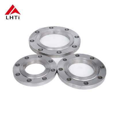 Harga yang pantas Plat Flange Titanium Ketahanan Tinggi Gr2 Gr7 PN10 Ideal untuk pengujian tekanan dalam sistem pipa on line