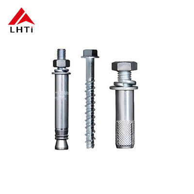 Harga yang pantas Hex Head Titanium Bolts Nuts UNC Thread 5mm-500mm Disesuaikan on line