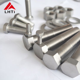 Harga yang pantas Standar Hex Titanium Baut Mur DIN933 DIN934 M8 M10 Gr2 Gr5 Ketahanan Asam on line