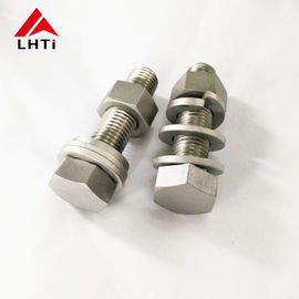 Harga yang pantas Mur Baut Titanium Hex, Pengencang Titanium DIN934 Gr2 Dengan Mesin Cuci on line