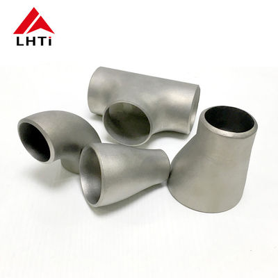 Harga yang pantas Gr2 Gr7 Gr12 Titanium Elbow TEE Reducer Pipa Fitting Tahan Korosi on line