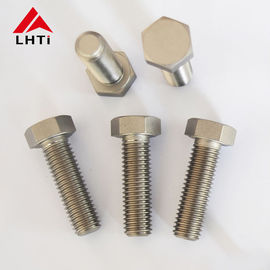 Harga yang pantas Grade 2 DIN933 Titanium Bolts Nuts, M8 M10 M12 Titanium Hexagonal Head Bolt on line