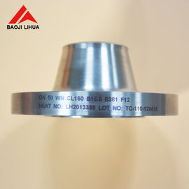 Harga yang pantas Flange Leher Las Titanium Murni Gr1 Gr2 ASME B16.5 Tahan Korosi on line