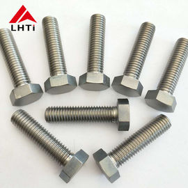 Harga yang pantas Gr2 Gr5 Titanium Baut Mur, M8 M10 M12 Anodizing Titanium Hex Kepala Baut on line