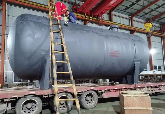 Harga yang pantas Peralatan Titanium Kimia Antikorosi Tangki Penyimpanan Titanium Murni 2.5m / S on line