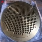 Harga yang pantas Gr2 Gr7 Gr12 Cakram Cincin Tubesheet Titanium Ditempa on line
