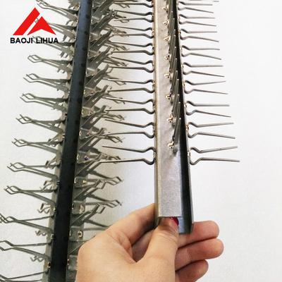 Harga yang pantas Klip Rak Kawat Titanium Dipoles Gr2 Murni Untuk ASTM B863 Andized on line