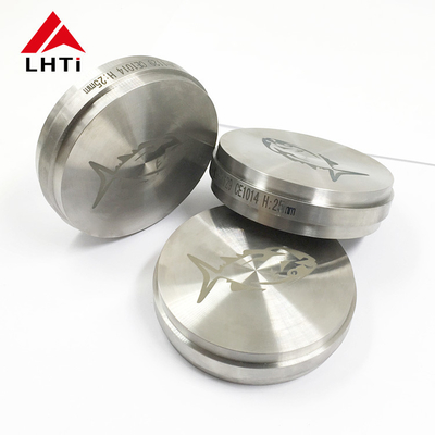 Harga yang pantas Disk Gigi Titanium Murni Gr2 Gr4 Dengan Diameter Langkah 98mm Ketebalan Disesuaikan on line
