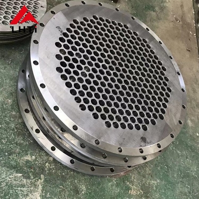 Harga yang pantas Gr2 SS Clad Titanium Tubesheet Untuk Industri Kimia Penukar Panas on line