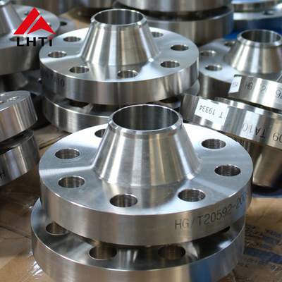 Harga yang pantas ASME SB381 B16.5 Titanium Alloy Weld Neck Flange Untuk Koneksi Pipa Fitting on line