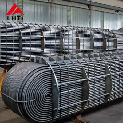 Harga yang pantas ASTM B338 Titanium U Tube Untuk Penukar Panas 1.0mm / 1.2mm on line