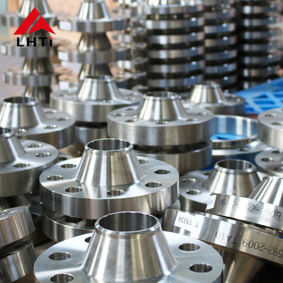 Harga yang pantas BL SO WN PL Alloy Titanium Pipe Flange Untuk Industri Kimia Mesin on line