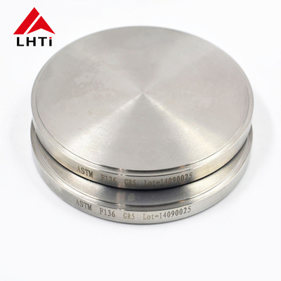 Harga yang pantas Implan Gigi Titanium Disc Cake ASTM B381 Gr23 Titanium Forging Parts on line