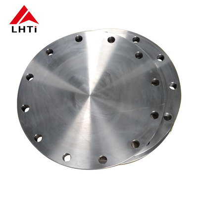 Harga yang pantas Gr2 Gr12 RF Titanium Blind Flange Untuk Industri Kimia on line