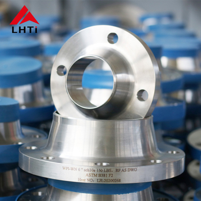 Harga yang pantas Kustom Titanium Las Leher Mengurangi Flange Gr1 Gr2 Gr5 Gr7 Gr12 ASME B16.5 on line
