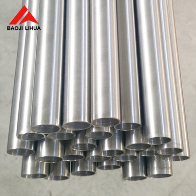 Harga yang pantas Tabung Titanium Tindik Mulus Bulat Gr1 Gr2 ASTM B338 on line