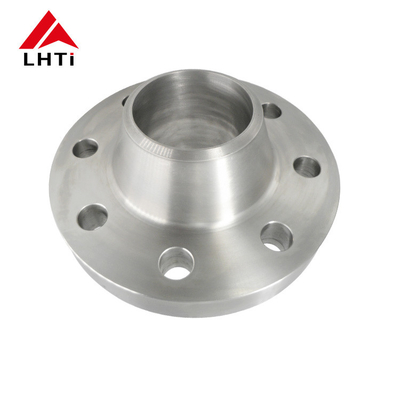 Harga yang pantas ANSI B16.5 Ti-Pd DN50 Titanium Welding Neck Flange Alloy Konektor Pipa WN on line