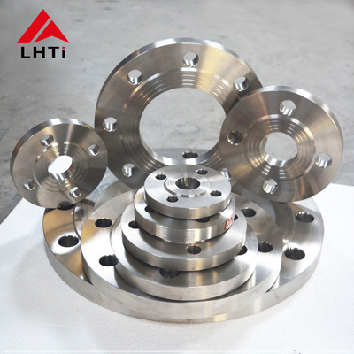 Harga yang pantas Gr1 Gr2 Gr5 Gr7 Gr12 Titanium PL Flange Untuk Sambungan Pipa Industri on line