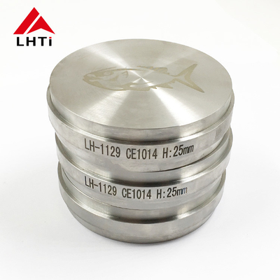Harga yang pantas Gr2 Gr4 Disk Gigi Titanium Murni Dengan Ketebalan Disesuaikan Diameter Langkah 98mm on line