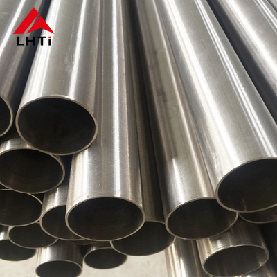 Harga yang pantas Gr1 Gr2 Gr5 Pipa / Tabung Titanium Murni Untuk Penukar Panas on line