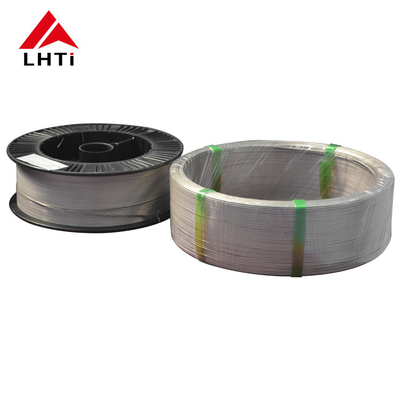 Harga yang pantas Kawat Titanium Bergaris Polished 4.51g/Cm3 Densitas 1668C Titik Peleburan on line