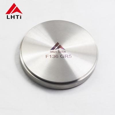 Harga yang pantas Disc Titanium Alloy Silver Round yang dipoles 150mm - 1300mm Kasus Lapisan Termasuk on line