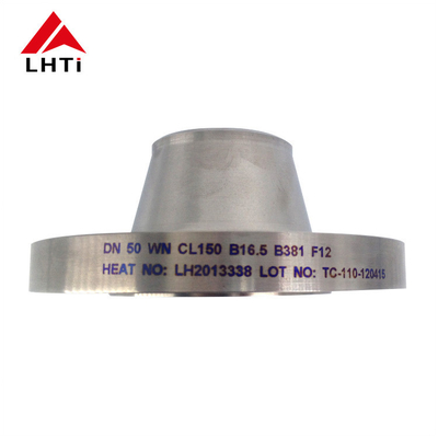 Harga yang pantas Disesuaikan Ti Gr2 Titanium WN Pipe Flange DN 10 - 2000 ASME B16.5 on line