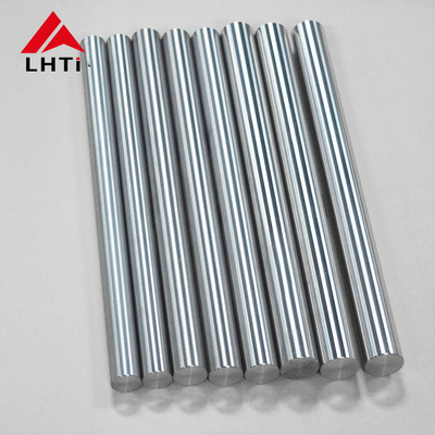 Harga yang pantas Panjang kustom Kekuatan tarikan Titanium Silver Rod Tahan korosi dan panas yang sangat baik on line