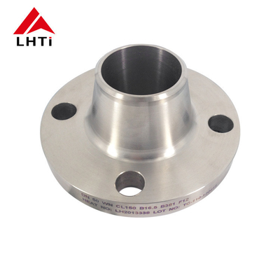 Harga yang pantas ANSI B16.5 RF WN Flange Gr1 Gr2 Titanium Weld Neck Flange Lifted Face Class 300 Untuk Sistem Kimia Dan Pipa on line