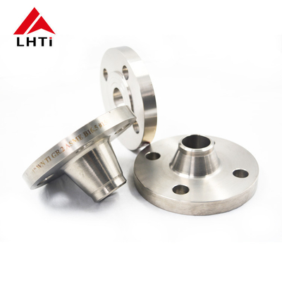 Harga yang pantas Gr1 Gr2 Gr5 ASME B16.5 Titanium Weld Neck Flange Lifted Face WN Flange Kelas 150 Untuk Pipa on line
