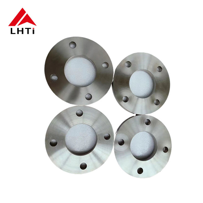 Harga yang pantas EN1092-01 Titanium Slip On Flange Gr2 Gr7 PN6 untuk Mesin Industri Minyak dan Gas on line
