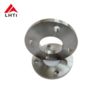 Harga yang pantas EN1092-01 Titanium Slip On Flange Gr5 Gr7 PN25 SORF Lantai pipa flange yang ditingkatkan untuk sistem pipa on line