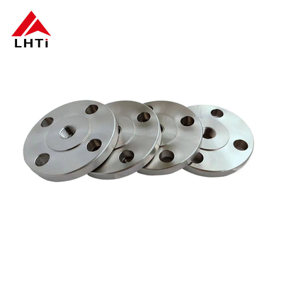 Harga yang pantas DIN 2503 Titanium Plate Slip On Flange Gr2 Gr5 Gr7 PN40 PLRF Raised Face/Flat Face Flange Plate untuk sistem pipa on line
