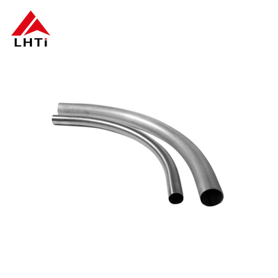 Harga yang pantas Tabung Titanium siku - dinding tipis 1,2 mm untuk bagian knalpot / tabung titanium on line