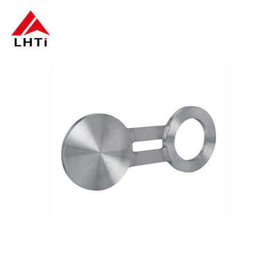 Harga yang pantas DN50 Titanium Flange ANSI B16.5 Ti-Pd Alloy Welding Neck Pipe Connector Untuk Industri on line