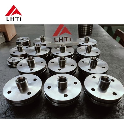 Harga yang pantas EN1092-01 Gr2 Gr5 Gr7 Titanium Plate Flange Flat Flange PN 5-PN 25 Untuk pipa industri di lingkungan korosif on line