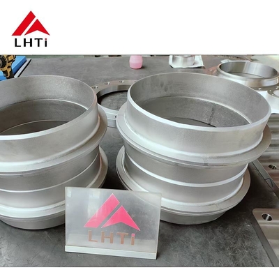 Harga yang pantas DIN86030 Titanium Hubbed Slip On Flensa Flensa Datar RF FF Wajah Terangkat Ti Gr 2 Gr5 Gr7 on line