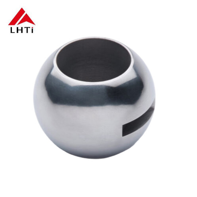 Harga yang pantas Titanium bola Ti Gr2 Gr5 Titanium bola terapung 6al4v eli Titanium bola untuk aplikasi industri on line