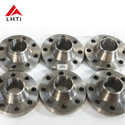 Harga yang pantas Titanium Weld Neck Flange RFWN ASME B16.5 Lifted Face Weld Neck Kelas 150 untuk aplikasi kimia on line