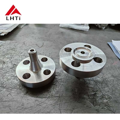 Harga yang pantas ASME B16.5 Grade 1 Titanium Grade 2 Long Weld Neck Flange Kelas 2500 Titanium Flange dalam Sistem Pipa Industri on line