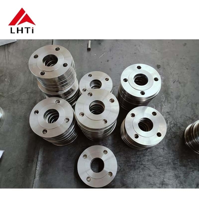Harga yang pantas Kelas 2 Kelas 5 Titanium Flanges ASTME B381 Long Weld Neck Flange Lifted Face Titanium untuk sistem pipa on line