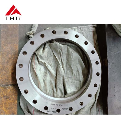 Harga yang pantas Kelas 7 Kelas 9 Titanium Weld Neck Flanges ASME B16.5 Kelas 150 Titanium Flange Raised Face Titanium untuk Sistem Industri on line