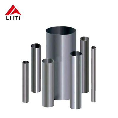 Harga yang pantas Tabung titanium ASTM B338 Kelas 7 Kelas 9 Tabung titanium dengan pemotong dan pers atau pemrosesan mekanis on line