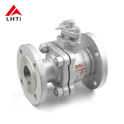 Harga yang pantas Flanged Ends 2-Inch Titanium Ball Valve untuk Industri Minyak dan Gas ANSI Kelas 150 Kelas 300 on line